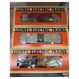 (3) Lionel Freight Cars