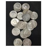 (20) Post-1964 Kennedy Half Dollars