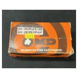 (50) Rounds of Reloaded 38 Special Ammunition