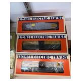 (3) Lionel Freight Cars