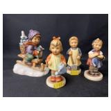 (4) Hummel Figurines