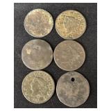 (6) U.S. Large Cents