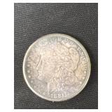 1881 Morgan Silver Dollar