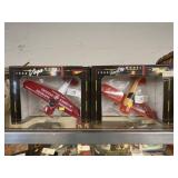 (2) Diecast Airplanes