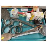 Spice Tins and Kitchen Utensils