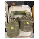 Military Canteens with Flashlight