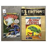 Superboy and Large Size Comic Books