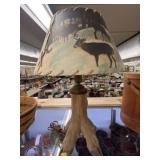 Vintage Deer Hoof Table Light