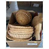Wicker Plate Holders, Kitchenwares