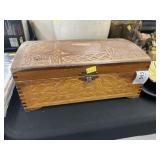 Dome Top Bureau Box