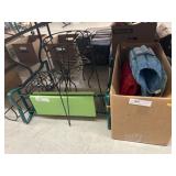 Metal Plant Stands, Gardening Kneeling Bench, etc.