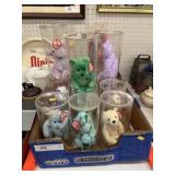 Cased Beanie Babies