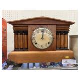Wood Cased Mantel Clock