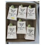 (6) Souvenir Pencil Holders/Figurines