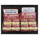 (2) NOS Aspirin Tin Displays