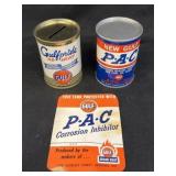 Gulf Still Bank with Lubricant Can
