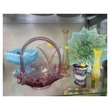 (7) Pieces of Art Glass