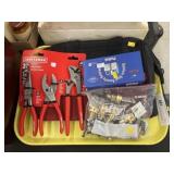 New Craftsman Pliers Set, Hose Fittings, Padlocks