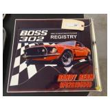 Mustang Tin Sign