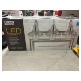 New LED 3-Light Vanity Wall Light