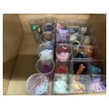 (25) Cased Beanie Babies