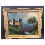 Framed Reverse Painting