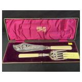 Sterling Banded Carving Set