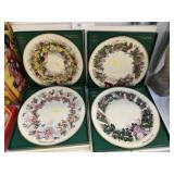 (4) Lenox Christmas Collector Plates