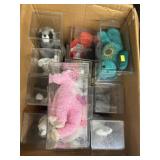 (25) Cased Beanie Babies