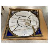 Stained Glass Clock Dial