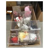 (25) Cased Beanie Babies