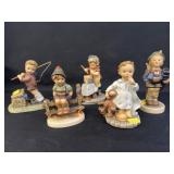 (5) Hummel Figurines