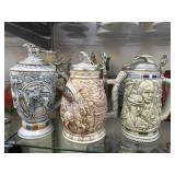 (6) Avon Beer Steins