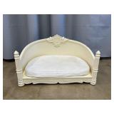 Wooden Pet BEd with Cushion