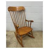 Vintage Spindle Back Rocking Chair
