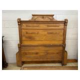 Vintage High Back Bed