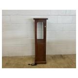 Stickley Oak Lighted Plant Stand