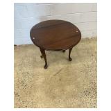 Queen Anne Style Drop Leaf Small Table