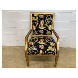 Guilt Painted Armchair