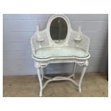 Vintage Kidney Shaped Ornate Vanity