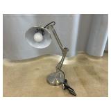 Chrome Adjustable Reading Lamp