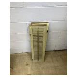 4 Interior Wooden Shutters