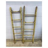 2 Wooden Ladders
