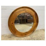 Modern Circular Framed Mirror