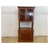 Cherry Bench Made Wall Cabinet
