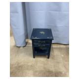 Modern 2 Drawer Painted Nightstand