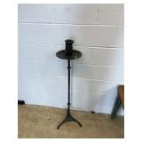 Heavy Iron Vintage Candle Stand