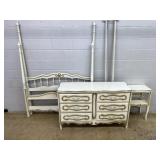 3 Piece French Provincial Bedroom Suite