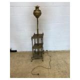 Vintage Brass Piano Lamp