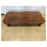 Live Edge One Piece Coffee Table
